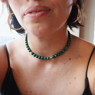 Malachite Choker | Necklace