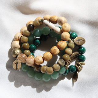 Palo Santo | Beaded Bracelet