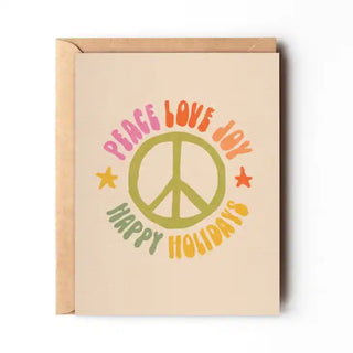 Peace Love Joy | Note Card