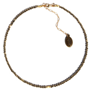 Pyrite Petite | Gemstone Choker Necklaces