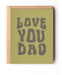 Love You Dad | Note Card