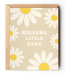Welcome Little Babe | Note Card