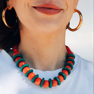 bold summer necklace