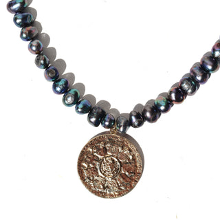 Stardust Pearl Amulet | Necklace
