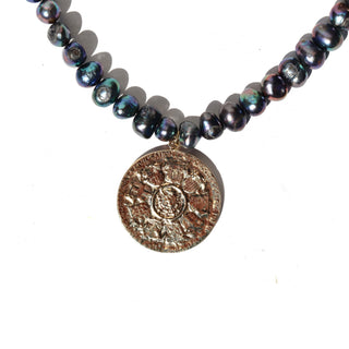 Stardust Pearl Amulet | Necklace