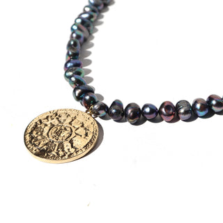 Stardust Pearl Amulet | Necklace