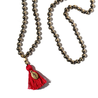 Titanium Pyrite | Mala Necklace