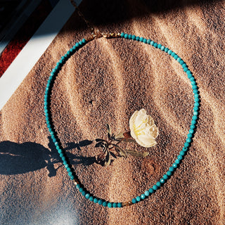 Turquoise Petite | Gemstone Choker Necklaces