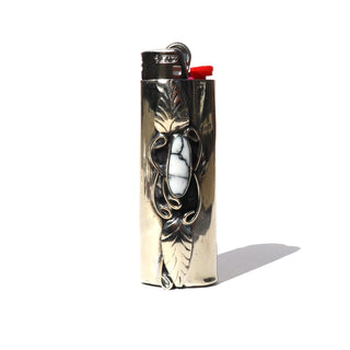 Gemstone Lighter Cases | Silver