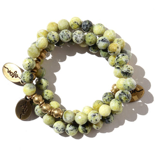 Yellow Turquoise | Beaded Bracelet