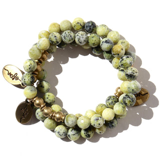 Yellow Turquoise | Beaded Bracelet