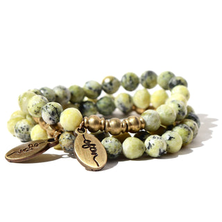 Yellow Turquoise | Beaded Bracelet