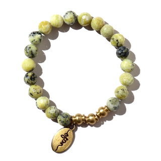 Yellow Turquoise | Beaded Bracelet