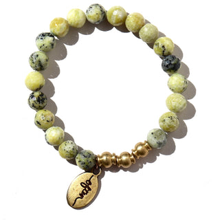 Yellow Turquoise | Beaded Bracelet