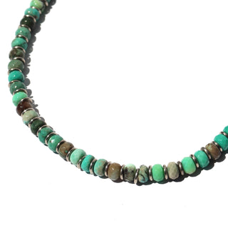 Chrysoprase Heart Line | Necklace