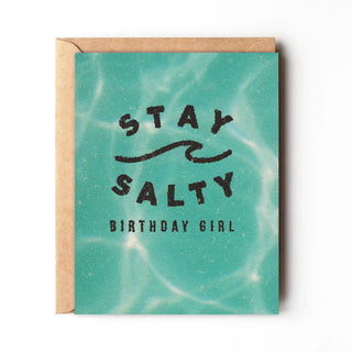 Stay Salty Birthday Girl | Note Card
