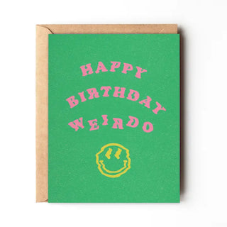 Happy Birthday Weirdo | Note Card