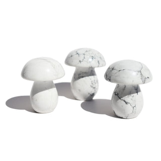 White Howlite | Gemstone Mushroom