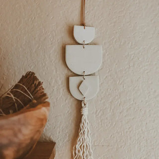 Upside Down Arches Clay Wall Hanging