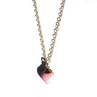 Pink Shell Heart | Necklace