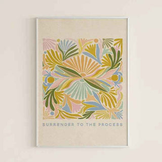 Surrender To The Process | Art print