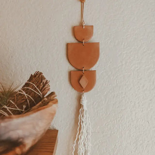 Upside Down Arches Clay Wall Hanging