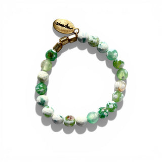 Tree Agate | Beaded Bracelet