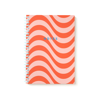 Retro Waves | Spiral Notebook