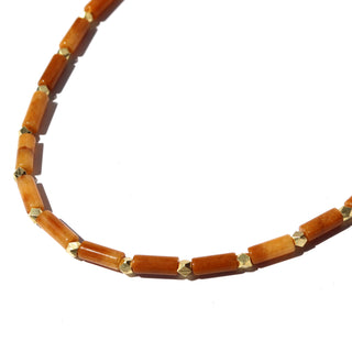 Yellow Agate Rebel | Necklace