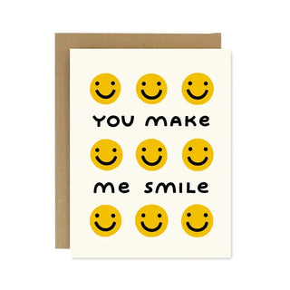 You Make Me Smile | Note Card