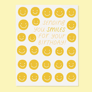 Sending Smiles | Note Card*
