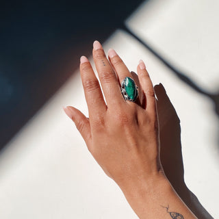 Emerald | Tibetan Gemstone Rings