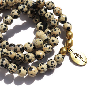 Dalmatian Jasper | Beaded Bracelet
