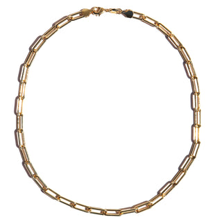 Gold Paperclip | Chain Necklace