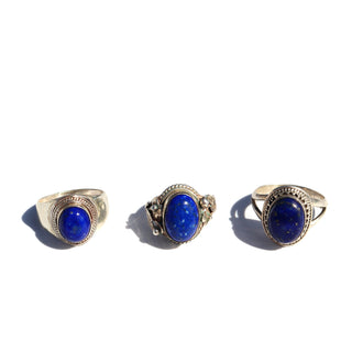 Lapis Lazuli | Tibetan Gemstone Rings