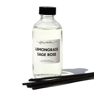 Lemongrass Sage Rose | Signature Reed Diffuser