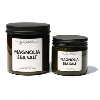 Magnolia Sea Salt | Signature Candle
