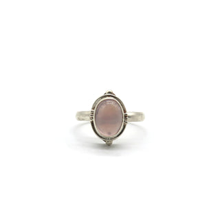 Rose Quartz | Tibetan Gemstone Ring
