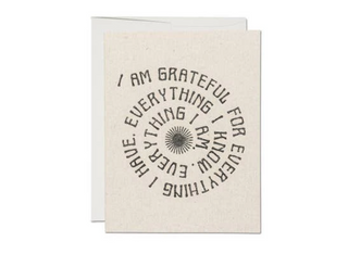 Grateful For Everything | Note Card