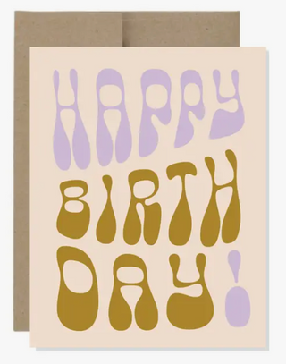 Trippy Birthday | Note Card