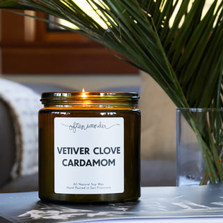 Vetiver Clove Cardamom | Signature Candle