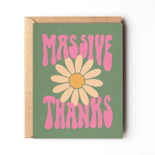 Massive Thanks | Note Card