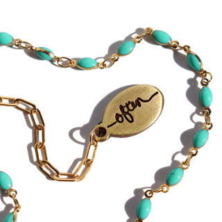 Turquoise Link | Choker Necklace